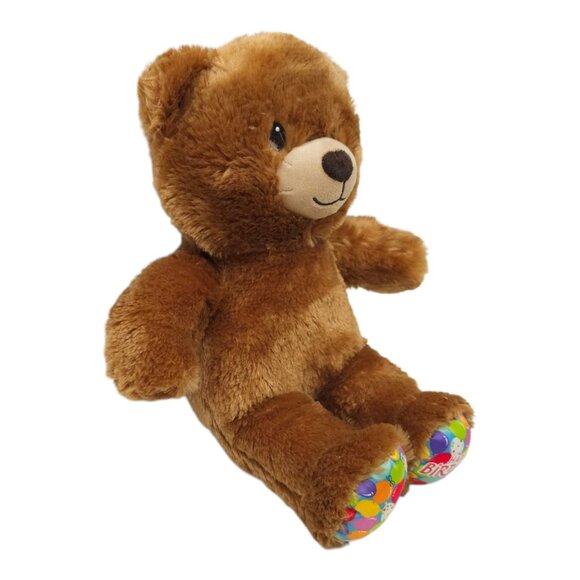 Build A Bear Happy Birthday 15" Plush Balloon Feet Brown Stuffed Animal Toy - Picture 3 of 12